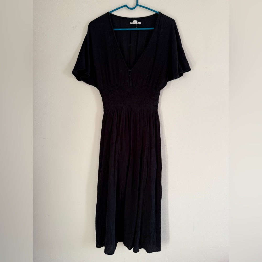 O'Neill Black Midi Dress